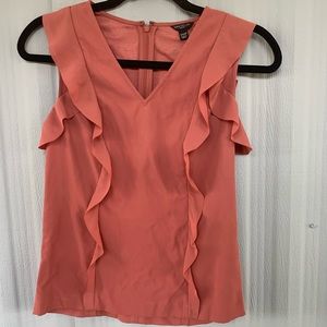 Ann taylor coral blouse new with tag